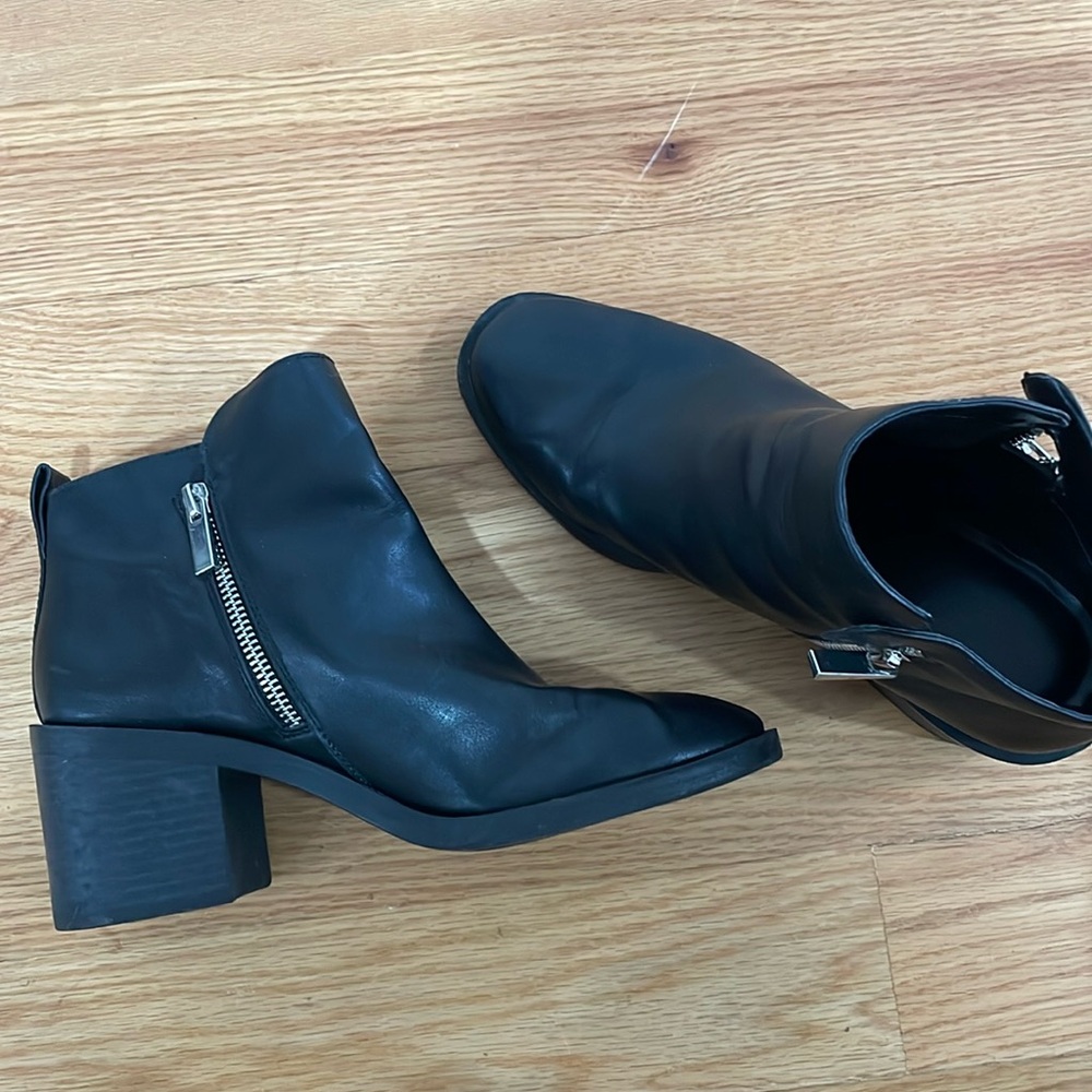 Black booties